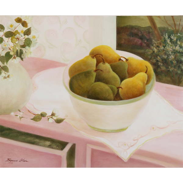 Bowl of Pears 61x51cm- SOLD