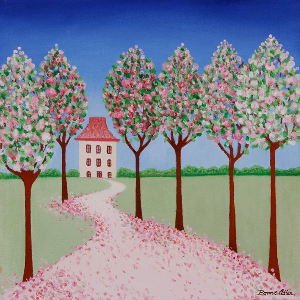 Pink Blossom House - SOLD