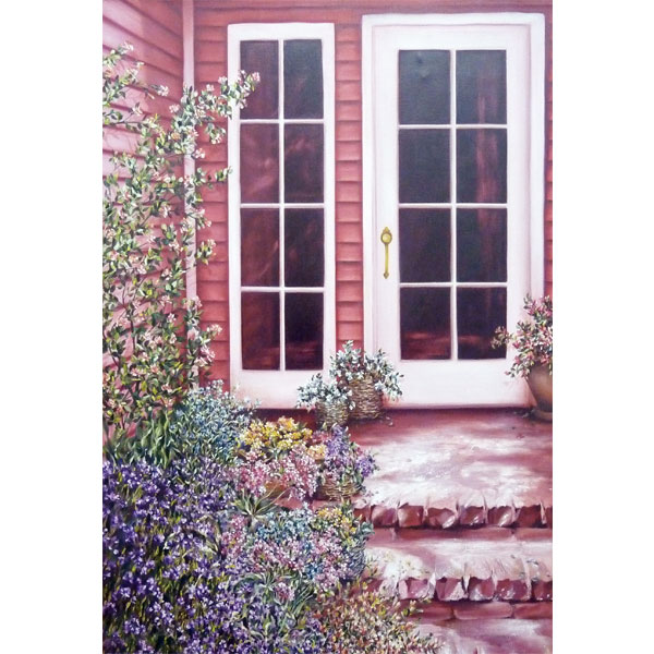 Red House 61x 92cm - SOLD