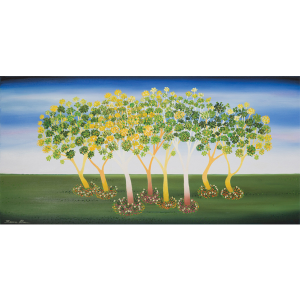 Tree Party 40 x 80cm -SOLD