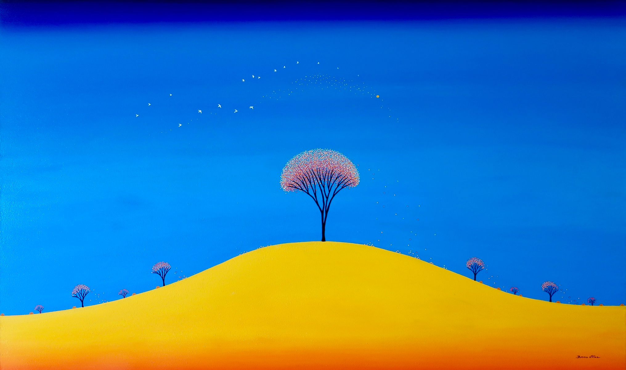 The Circle of Life - 152 x 91 cm -SOLD