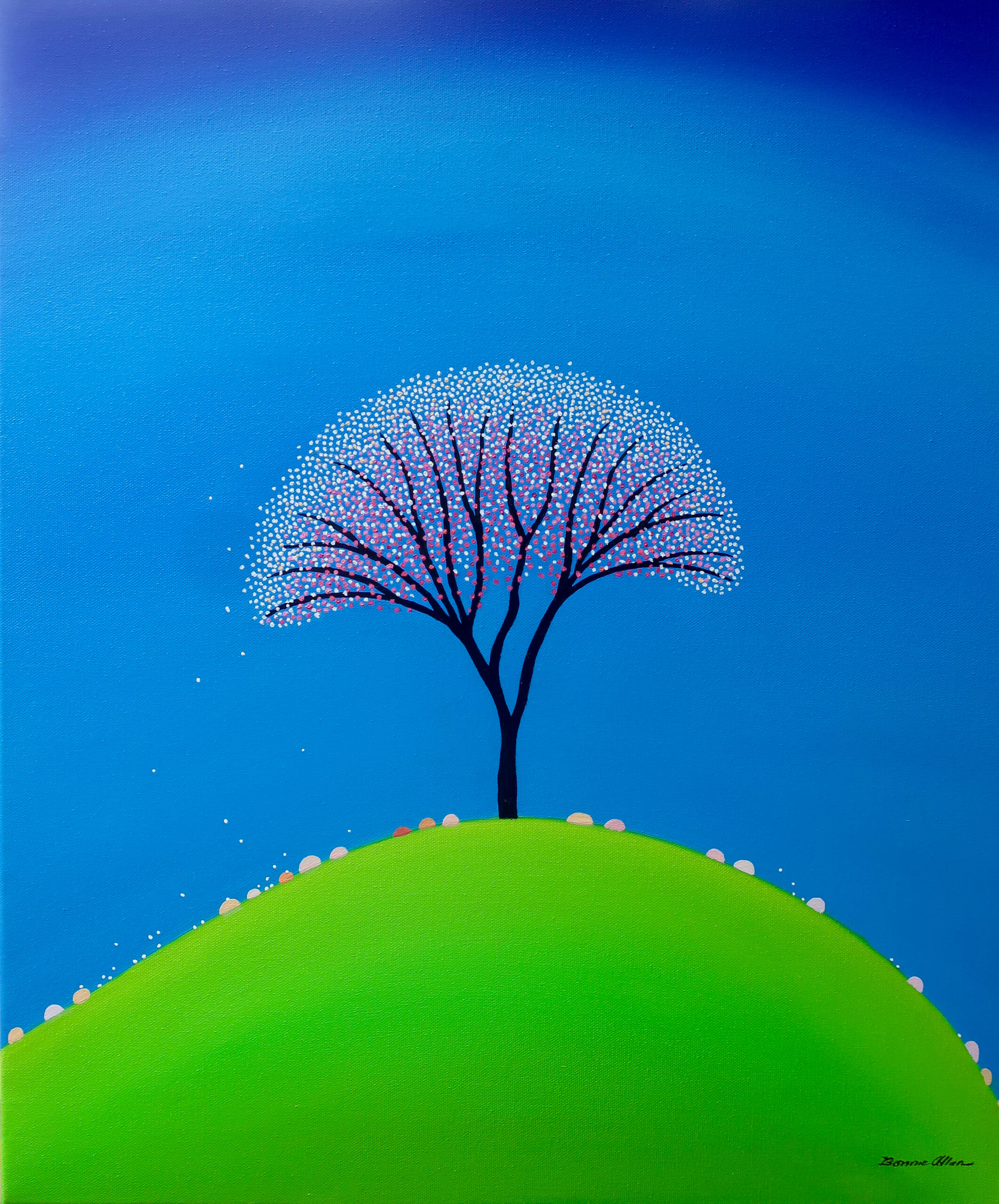 Blossoming Tree ~ JahRoc Art Gallery - SOLD
